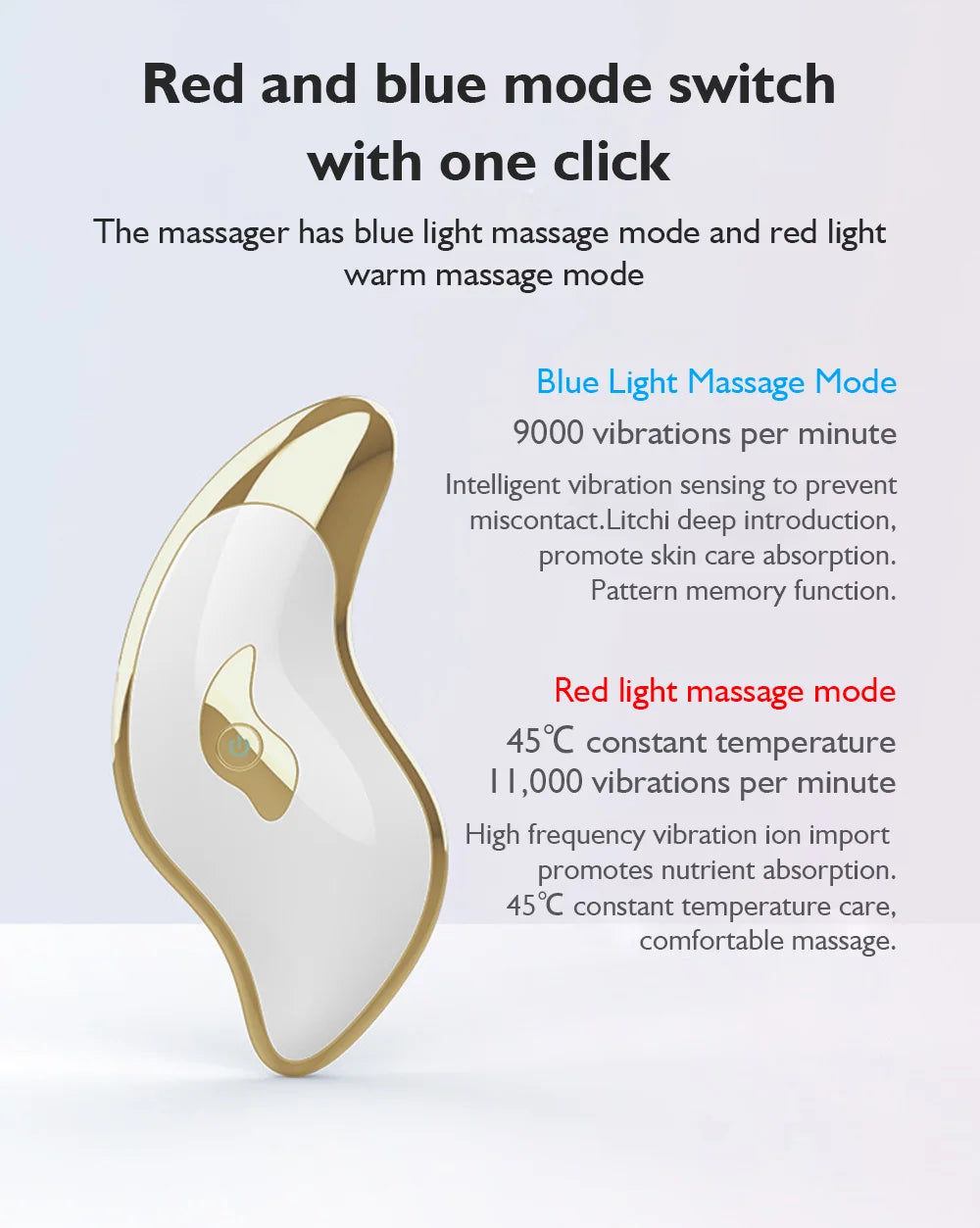 Smart Electric Guasha Skincare Tools Vibrating Face Gua Sha Massager Hot Seller Ems Guasha Tool Electric Facial Beauty Device
