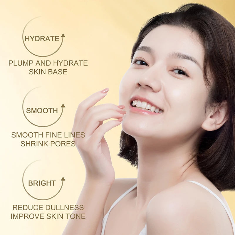 Anti Aging Hydrating Brightening Skincare Ten Piece Set with Ginseng Peptide for Nourished and Radiant Skin Ginseng Peptide Set