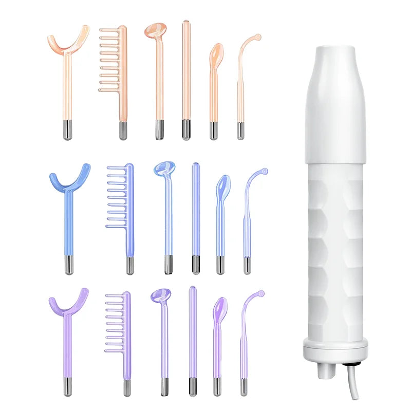 Factory Price Custom Advanced Skin Care Wand Led Light Therapy Face Ems Facial Eye Beauty Massager Red Light Skincare Wand