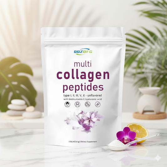 Collagen model Protein Powder with Vitamin C Supplement🤩