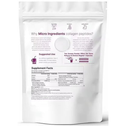 TikTok Hot Sale Collagen Protein Powder with Vitamin C Powder Keto-Vriendelijke, Multi-Collagen Peptide Powder Supplement