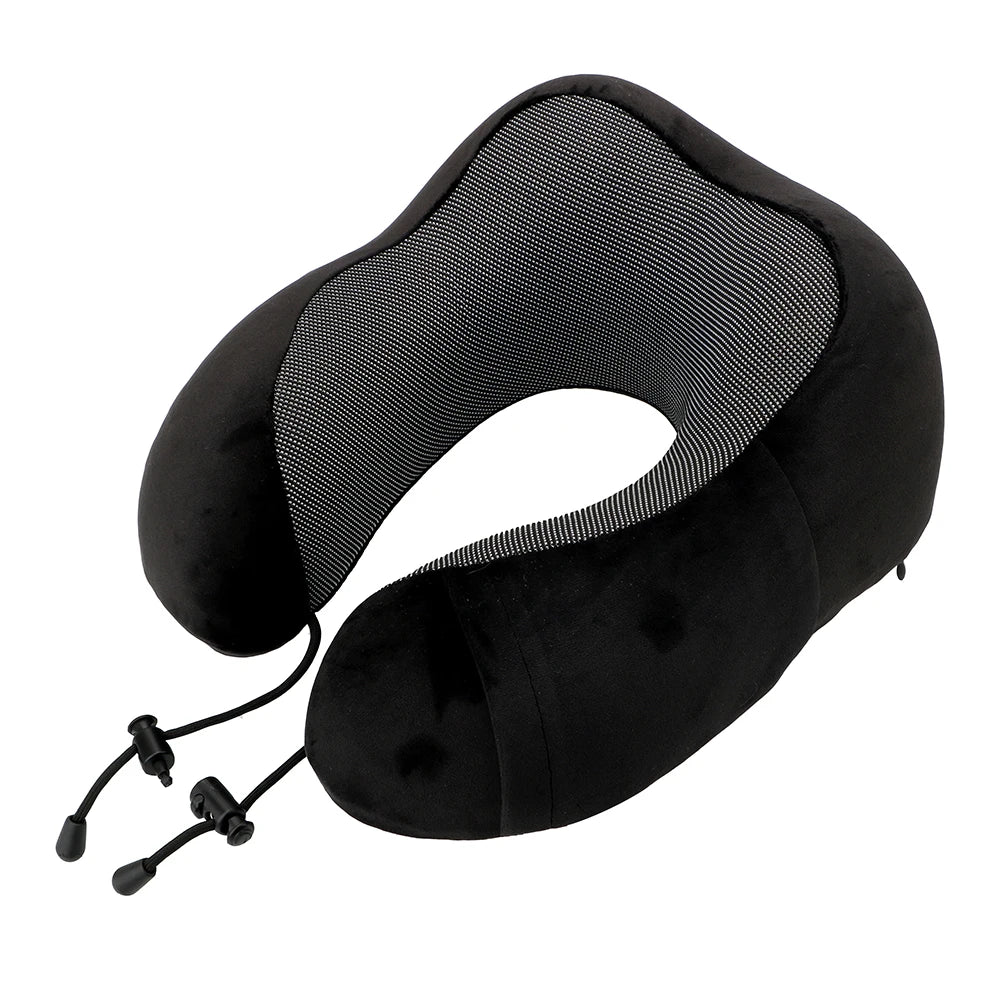 Memory Foam Neck Cushion Soft Travel Pillow U Shaped Travel Healthcare Neck Cervical Airplane Pillow