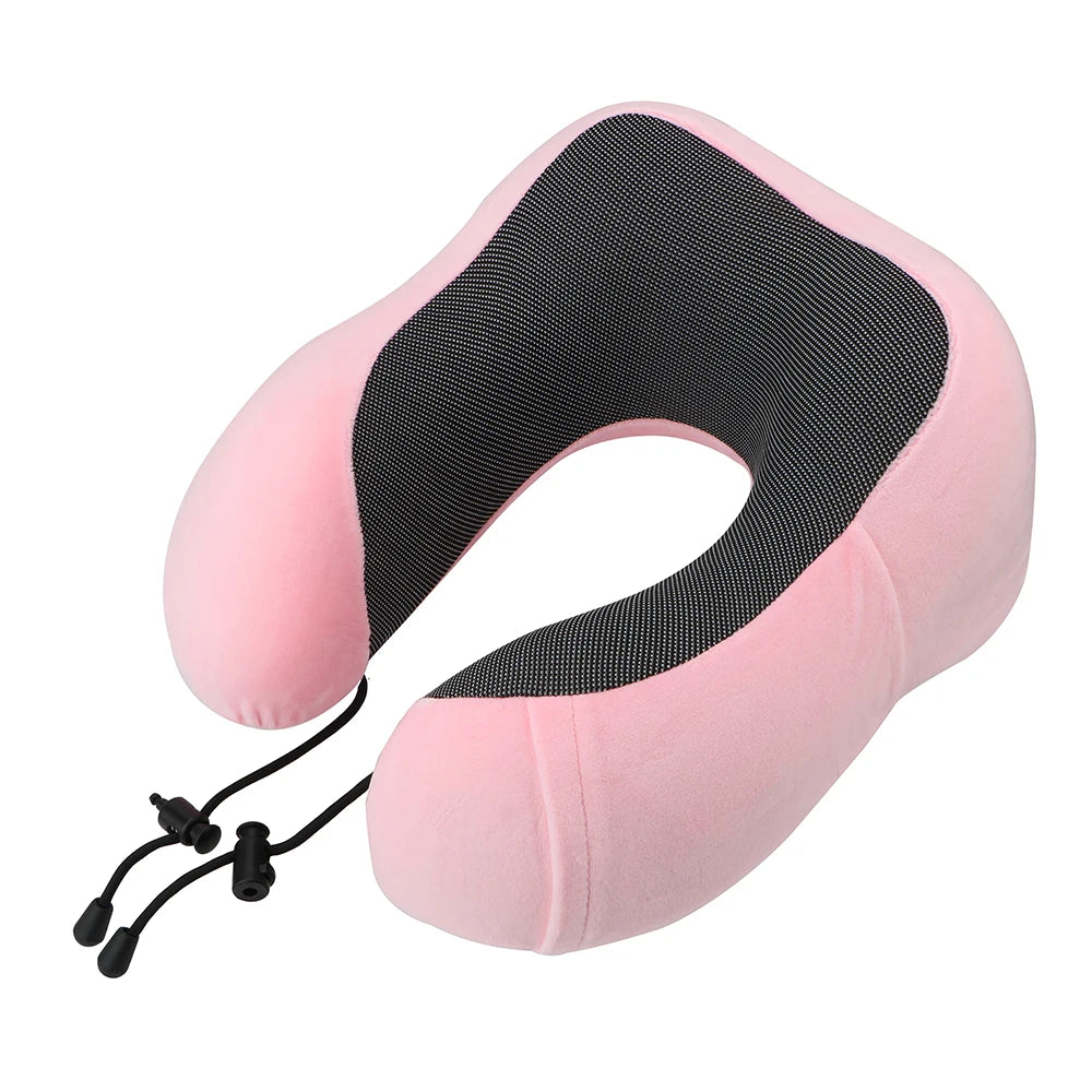 Memory Foam Neck Cushion Soft Travel Pillow U Shaped Travel Healthcare Neck Cervical Airplane Pillow