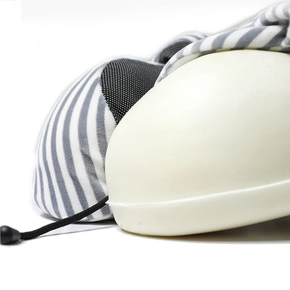 Memory Foam Neck Cushion Soft Travel Pillow U Shaped Travel Healthcare Neck Cervical Airplane Pillow